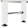 vidaXL Football Table Steel 60 kg 140x74.5x87.5 cm White