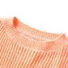 Kids' Sweater Knitted Bright Orange 140