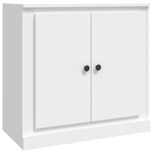 vidaXL Sideboard White 70x35.5x67.5 cm Engineered Wood