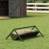 vidaXL Livestock Feeding Trough Olive Green 111 x 76 x 38 cm