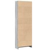 vidaXL Bookcase Grey Sonoma 60x24x176 cm Engineered Wood
