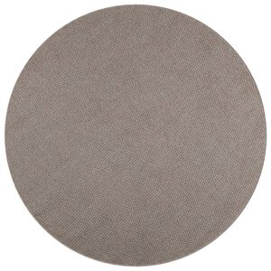 vidaXL Area Rugs Round LUGO Taupe &Oslash; 160 CM Polyester