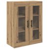 vidaXL Highboard 2 pcs Artisan Oak Engineered Wood