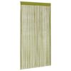 vidaXL String Curtains 2 pcs 140x250 cm Green