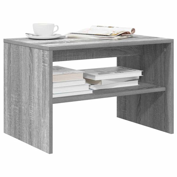 vidaXL TV Cabinet Grey Sonoma 60x40x40 cm Engineered Wood