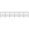 vidaXL Garden Fence with Spear Top Steel 1005x200 cm Black