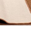 vidaXL Area Rug Jute with Latex Backing 140x200 cm Brown