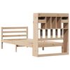 vidaXL Bookcase Bed without Mattress 90x190 cm Single Solid Wood Pine