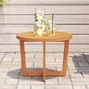 vidaXL Garden Side Table Round &Oslash;55x40 cm Solid Wood Acacia