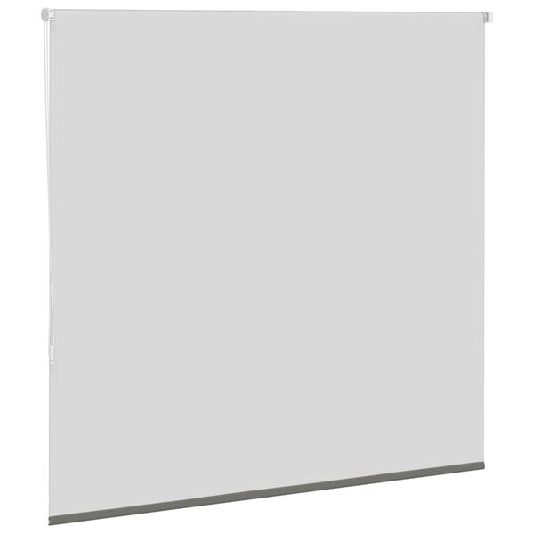 vidaXL Roller Blind Blackout Grey 160x130 cm Fabric Width 156.6 cm Polyester