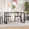 vidaXL Dining Table Legs O-Frame 120x60x73 cm Steel