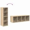 vidaXL Hanging Cabinet Sonoma Oak 30 x 29.5 x 100 cm Engineered Wood
