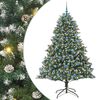 vidaXL Artificial Christmas Tree Green 210 cm