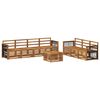 vidaXL Sofa Sets 8 pcs Solid Acacia Wood