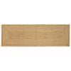 vidaXL Area Rug Beige 80 x 300 cm Jute