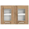 vidaXL Hanging Cabinet Riga 2 pcs Artisan Oak 60 x 31 x 40 cm