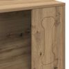 vidaXL Dog House Artisian Oak 44 x 42 x 49 cm Engineered Wood