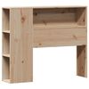 vidaXL Bookcase Bed without Mattress 100x200cm Solid Wood Pine