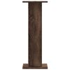 vidaXL Plant Stands 2 pcs Brown Oak 30x30x80 cm Engineered Wood