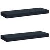 vidaXL 2-Piece Bench Cushions VUGHT 2 pcs 100% Polyester Dark Blue