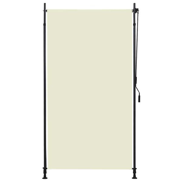 vidaXL Outdoor Roller Blind 120x270 cm Cream