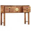 vidaXL Console Table 120x30x80 cm Solid Acacia Wood