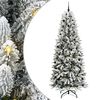 vidaXL Artificial Christmas Tree White 240 cm