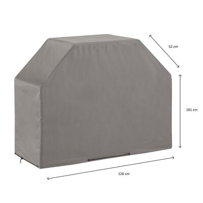 Madison Barbecue Cover 126x52x101cm Grey