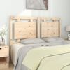 vidaXL Bed Headboard 140.5x4x100 cm Solid Pine Wood