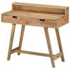 vidaXL Desk | Natural wood | Solid rough mango wood | Medium | Desk