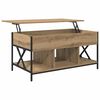 vidaXL Coffee Table Artisan Oak 100 x 55 x 48.5 cm Engineered Wood