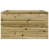 vidaXL Garden Planter 80x80x45.5 cm Impregnated Wood Pine