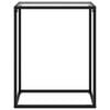 vidaXL Console Table Transparent 60x35x75 cm Tempered Glass