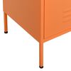 vidaXL Storage Cabinet Orange 80x35x101.5 cm Steel