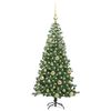 vidaXL Christmas Tree with 150 LEDs with Stand Green 120 cm PVC