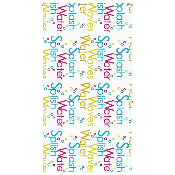 vidaXL Shower Roller Blind 120x240 cm Fabric Width 116 cm