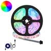 vidaXL LED Strip 12 pcs Black and Transparent Copper and Plastic