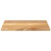 vidaXL Table Top 90x60x3.8 cm Rectangular Solid Wood Mango