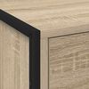 vidaXL Bedside Table Sonoma 50 x 39.5 x 50 cm Engineered Wood