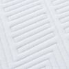 vidaXL Mattress White and Blue 160 x 200 cm Gel Memory Foam