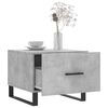 vidaXL Coffee Tables 2 pcs Concrete Grey 50x50x40 cm Engineered Wood