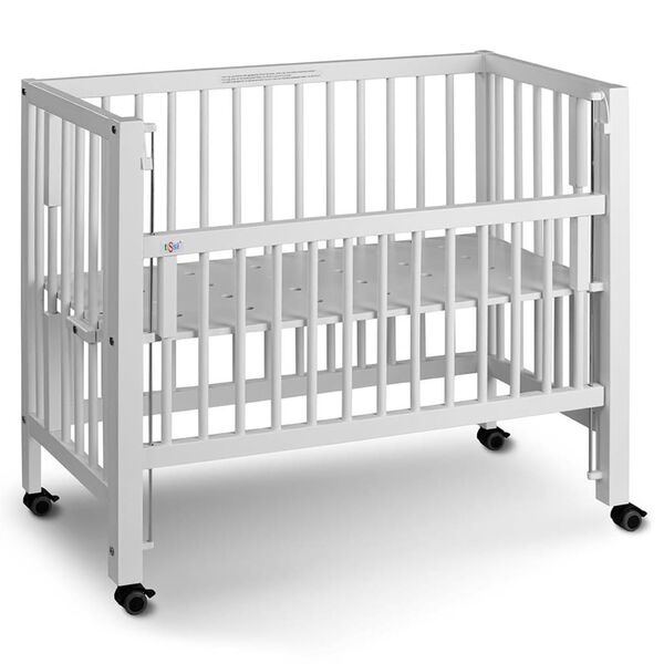tiSsi Bedside Crib Sophie 95x45x82 cm White