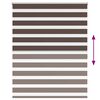 vidaXL Zebra Blind 140 x 175 cm Coffee