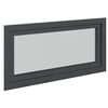 vidaXL Basement Window "RISOR" 120x60 cm Tilt&Turn DIN Left Anthracite