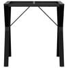 vidaXL Dining Table Legs Y-Frame 70x70x73 cm Steel