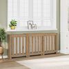 vidaXL Radiator Cover Artisian Oak 205x21.5x83.5 cm Engineered Wood