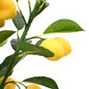 vidaXL Artificial Lemon Tree 136 Leaves 120 cm Green