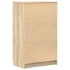 vidaXL Sideboard Sonoma Oak 60x35x98.5 cm Engineered Wood