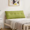 vidaXL Back Pillow Light Green 120 x 19 x 50 cm Fabric