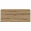 vidaXL Bathroom Wall Cabinet Artisan Oak 100x25x40 cm Engineered Wood